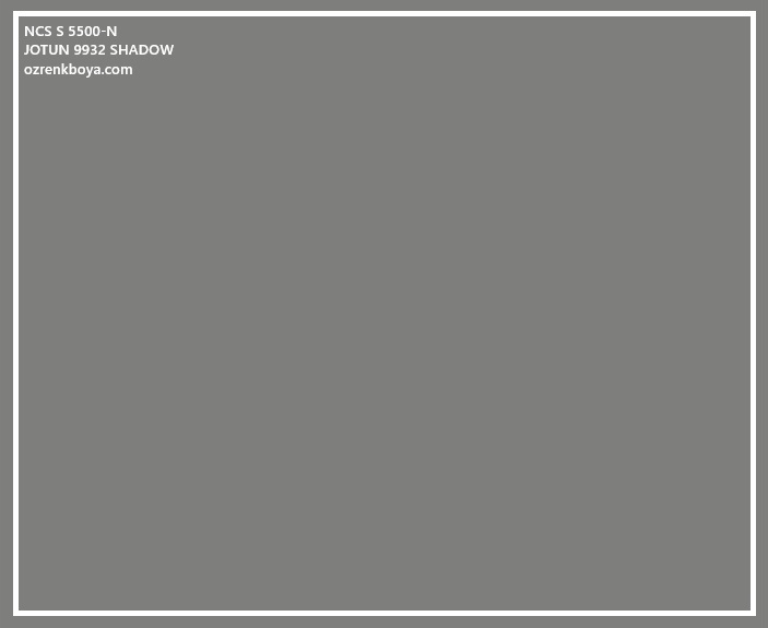 JOTUN TOPCOAT SİLK 9932 SHADOW